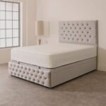 Britain day bed frame with mattress