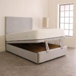 Britain Ottoman Simple Bed With Mattress