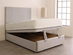 Britain Ottoman Simple Bed With Mattress