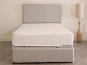 Britain Simple Bed With Mattress, a bed proudly made in the UK, a simple platform bed, and a high-quality foam mattress. Fast UK delivery in 2-7 days.