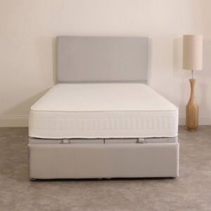Britain Simple Bed With Mattress, a bed proudly made in the UK, a simple platform bed, and a high-quality foam mattress. Fast UK delivery in 2-7 days.