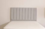 Britain Fabric Headboard Panels Bed With Mattress