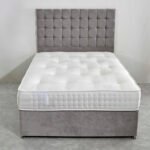 The Britain divan cube big headboard bed with drawers is an ideal merge of splendour, relief, and feasibility. Proudly made in the UK, designed to make a daring declaration, this bed features a big headboard bed sketch with cube-style panels, adding a current touch to any bedroom. If you're focused on beds with big headboards, this piece brings an order that changes your sleeping place. They are constructed on a strong divan base. This bed with a big headboard provides excellent support and support for any mattress kind. Its well-padded headboard not only looks comfortable but also supplies back support for reading or relaxing. Padded in high-quality fabrics, the bed is available in some rich colours to accompany your bedroom decoration. For attaching practicality, this big headboard bed includes practical storage choices. The option in the middle of two or four roomy drawers to keep your bedroom uncluttered—perfect for bedding, clothes, or personal things. This makes it one of the most fashionable yet functional big headboard beds on the market. The Britain Divan Cube Bed is available in all quality UK sizes—Single to Super King—making certain there’s an ideal suitable for every space. It’s easy to gather and is designed to provide long-lasting relief and sight appeal. Whether you're furnishing a master apartment or improving a guest room, this bed with a big headboard transport on both beauty and storage. They set it with a comfort mattress for the eventual sleep experience. Delivery Information: Britain divan cube big headboard bed with drawers