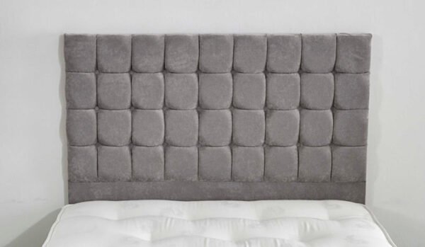 Britain divan cube big headboard bed with drawers