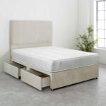 Britain fabric divan bed with drawers – Britain Furniture