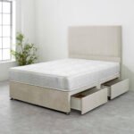 Britain fabric divan bed with drawers – Britain Furniture