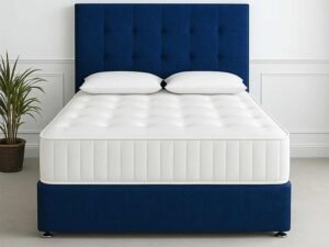 Britain cube divan small headboard beds with drawers