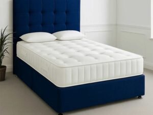 Britain cube divan small headboard beds with drawers