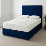 Britain cube divan small headboard beds with drawers