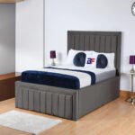 Britain panel bumper bed with drawers