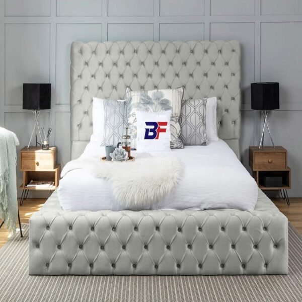 Britain's ambassador's bed with a mattress