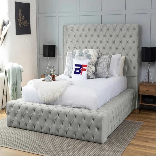 Britain's ambassador's bed with a mattress