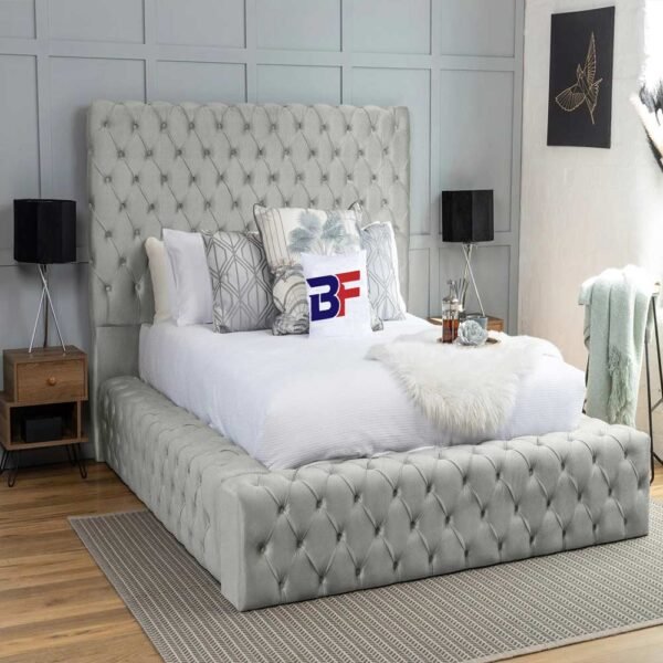 Britain's ambassador's bed with a mattress