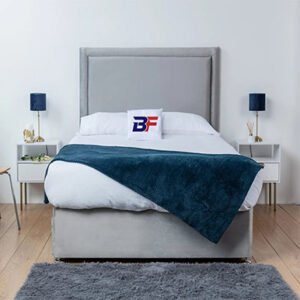 Britain divan square panelled bed