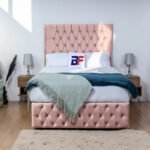 Britain Florida divan bed with drawers and headboard