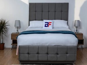 Modern Cube Bed Frame with Storage