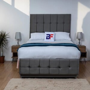 Modern Cube Bed Frame with Storage