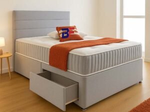 Britain Divan horizontal panel headboard
