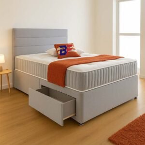 Britain Divan horizontal panel headboard