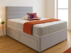 Britain Divan horizontal panel headboard