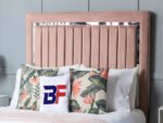 Britain Blush Headboard Panels Bed