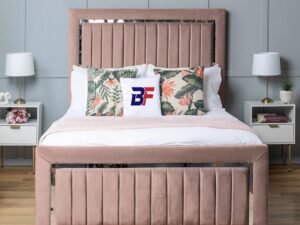 Britain Blush Headboard Panels Bed