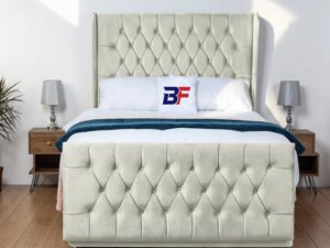 Divan Dorchester Button Tufted Wingback Bed