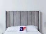 Wingback Divan Line Panel Bed With Storage