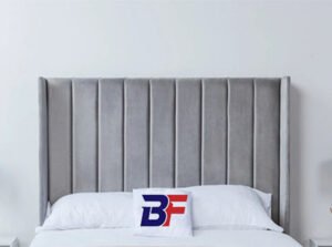 Wingback Divan Line Panel Bed With Storage