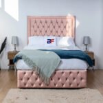 Divan Chesterfield bed with storage