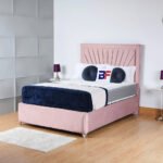 Britain sunrise bed with a mattress