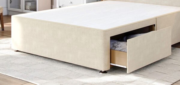 Britain divan wingback upholstered bed