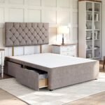 Britain divan bed frame bed with drawers