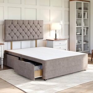 Britain divan bed frame bed with drawers