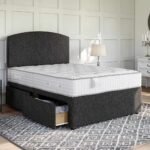 Britain divan dura beds frame with drawers