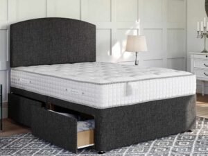 Britain divan dura beds frame with drawers
