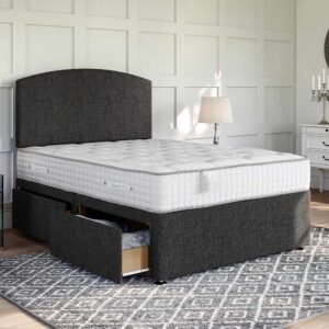Britain divan dura beds frame with drawers