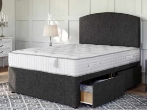 Britain divan dura beds frame with drawers