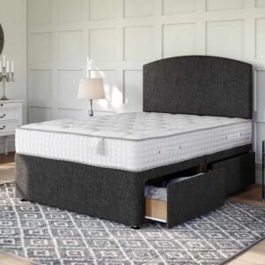 Britain divan dura beds frame with drawers