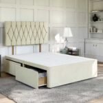 Britain divan Florida frame bed with drawers