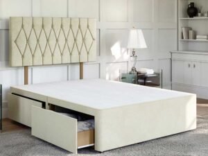 Britain divan Florida frame bed with drawers