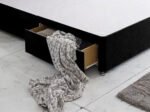 Britain Vertical Panel Bed Frame with Drawers