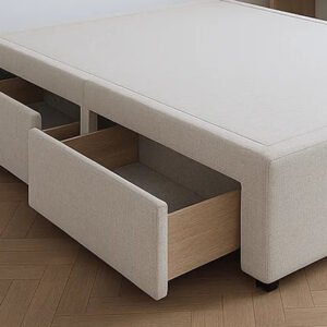 Britain Double Divan Base With Drawers