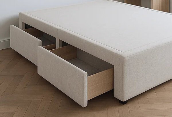 Britain Double Divan Base With Drawers