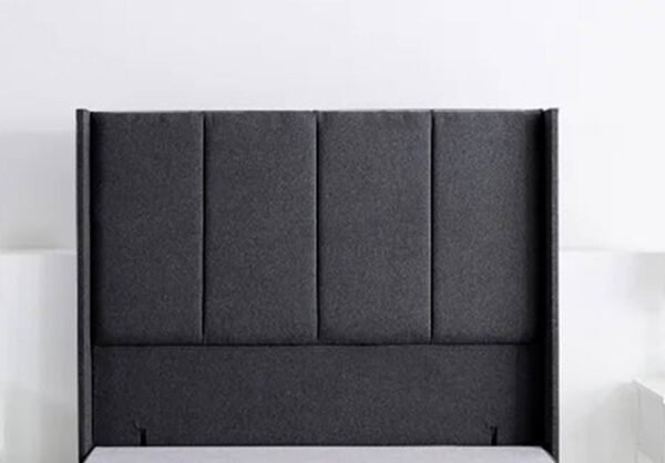 Britain Divan Wingback Panel Affordable Bed Frames With Drawers