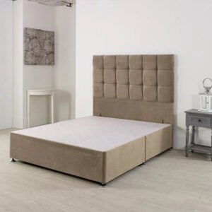 Britain Cube Divan Luxury Bed Frame With Drawers