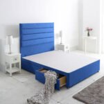 Britain Panel Line Custom Bed Frame With Storage