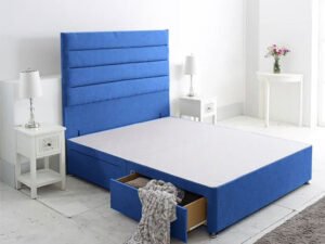 Britain Panel Line Custom Bed Frame With Storage