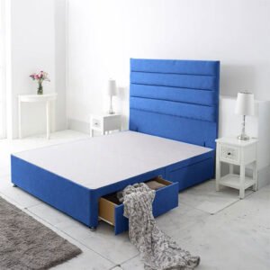 Britain Panel Line Custom Bed Frame With Storage