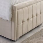 Britain bumper bed frame and mattress combo
